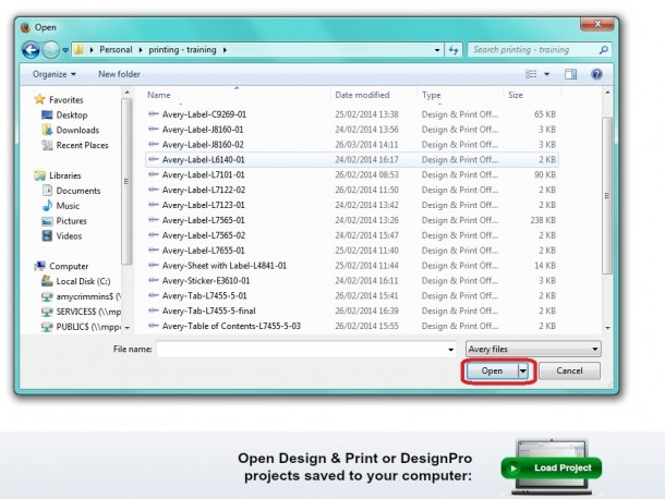 Avery design pro 50 free download for windows 7