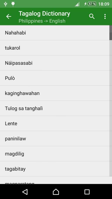 English tagalog dictionary free download apps